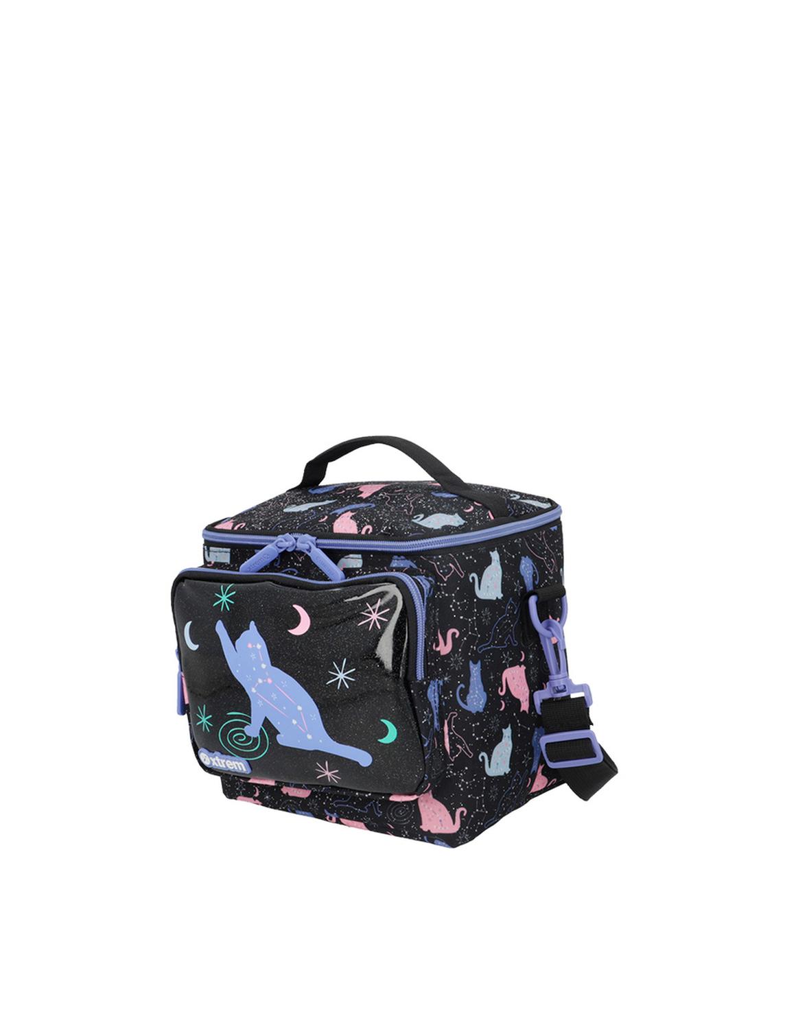 Lonchera Xtrem Oregon 5Xt Black Purple Cat