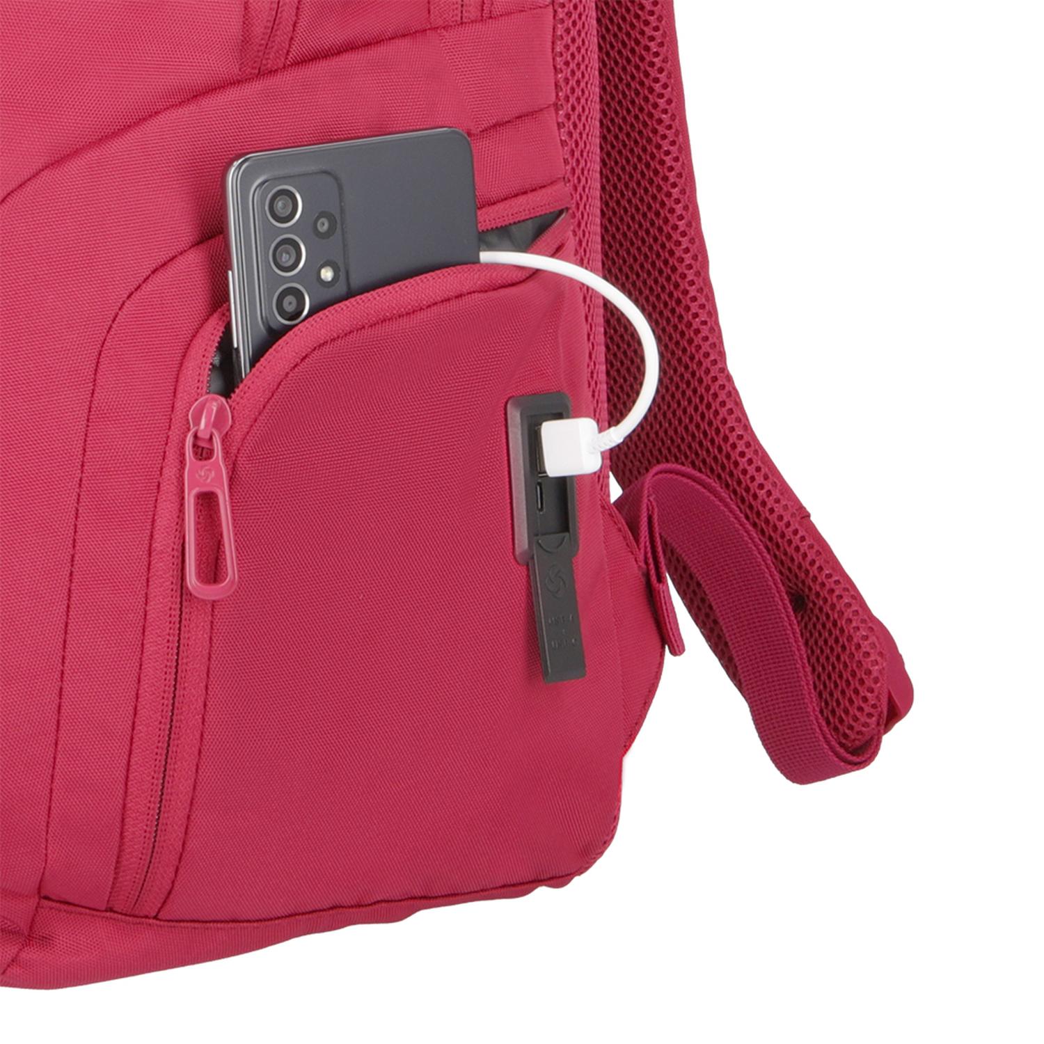 Mochila Samsonite Acceleration Juliette Rosa