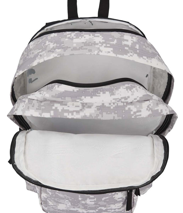 Mochila Jansport Big Student 8 Bit Camo Js0A47Jk93J Gris